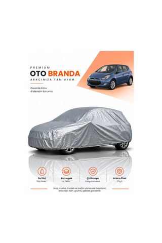 Hyundai Ix20 2010-2019 Hatchback Uyumlu Araba Brandası Oto Branda Araba Örtüsü Araç Çadırı