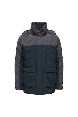 Only & Sons Erkek Mont 22025939 Lacivert-Gri Gri - Lacivert