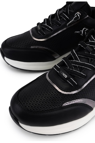 Tamer Tanca Kadın Hakiki Deri Siyah/antrasit Sneakers & Spor Ayakkabı 298 7100 Bn Ayk Y26 Sıyah/antrasıt