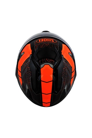 Shoei Gt-Aır 3 Kask Hıke Tc-8 Kapalı Motosiklet Kaskı Siyah - Turuncu