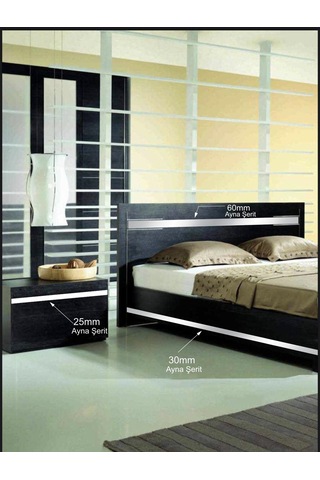 Eym Sibu Aynalı Pleksi Şerit Mobilya Süsü 40 MM x 2800 MM