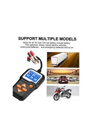 Konnweı Araç Akü Test Cihazı 12 V Araba Oto Akü Yük K15032