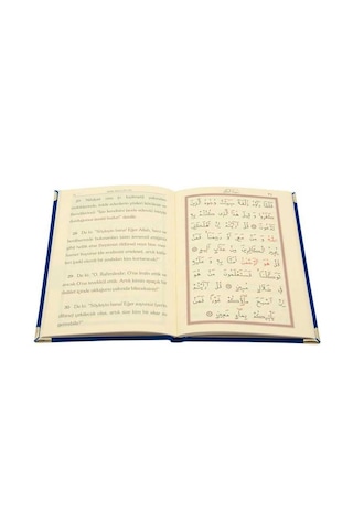 Cep Boy Süet Mealli Yasin Cüzü (Koyu Mavi, ElifVavlı)