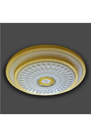 45w Sıva Üstü Dekoratif Armatür Altın Saray Sarı