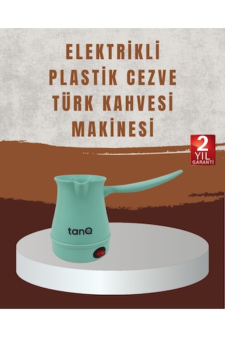 Işıklı Açma Kapama Anahtarlı Elektrikli Kahve Cezvesi - Lisinya çok renkli