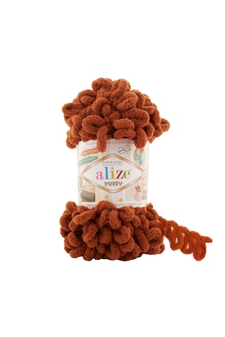 Alize 5 Adet Puffy El Örgü Ipliği 5'li Paket - 100 Gr. 9 Mt. Parmak Örgü Ipi - Şevval Tuhafiye 597