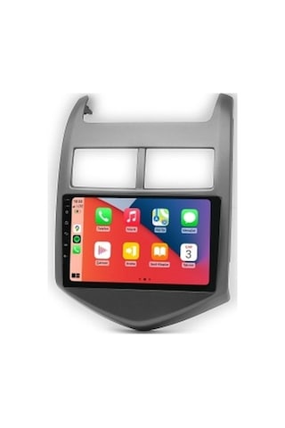 Chevrolet Aveo 2012-2018 6gb Ram 64gb Hafıza 8 Çekirdek Carplay Kamera Android Multimedya 9"