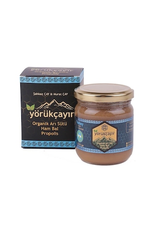 Yörükçayır Organik Arı Sütü Ham Bal Propolis 240 G