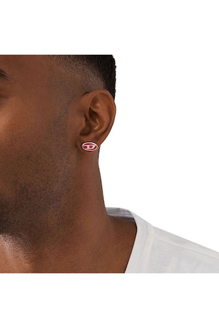 Diesel Djdx1443-040 Erkek Küpe Gri