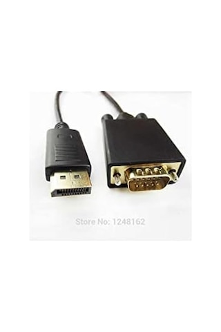 Platoon 1.8 Metre Display Port To Vga Display Vga Kablo Displayport Vga Kablo