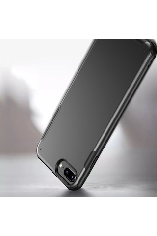 Apple Uyumlu iPhone Bikapak Elıt Mıst 7 8 Plus Opak Beyaz Kapak