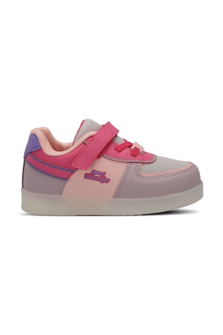 Slazenger PERLE Çocuk Cırt Cırtlı Pembe / Mor Sneaker