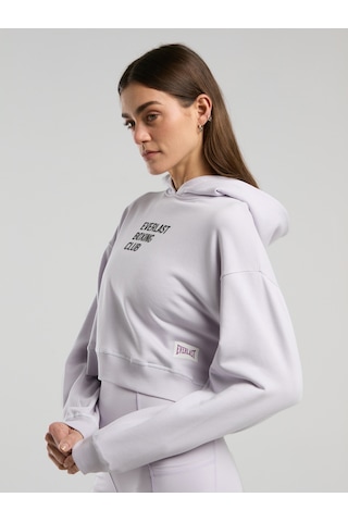 Everlast Boxing Club Wmn Crop Uzun Kollu Lila Kadın Sweatshirt Lila