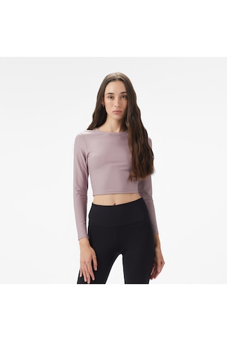 Energetics Olene Ls Kadın Mor Antrenman T-shirt 433130 Mor