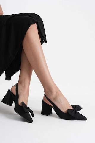 Candy Siyah Kadın Topuklu Ayakkabı Muhtelif