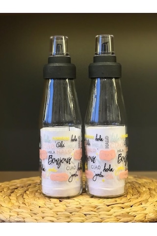Bayev 2 Adet Hola 750ml Akıllı Damlatmaz Cam Yağdanlık