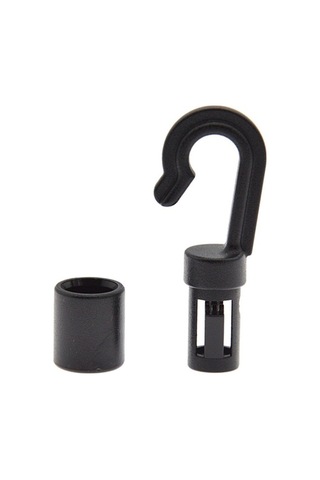 Trendooze 10 Adet Şok Kablosu Kancalı Bungee Kordonu Açık Uçlu