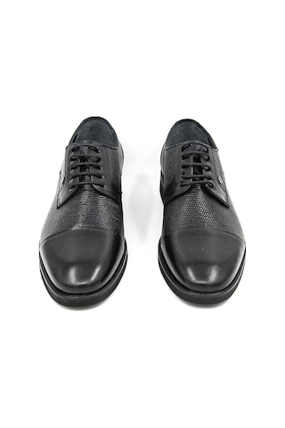 Oggi 028988 Vibram Erkek Klasik Ayakkabı - Siyah Siyah