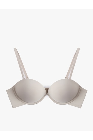 Koton Rahat Kalıp Ekstra Dolgulu Destekli Sütyen Bej 6wlk10006mk Ekru