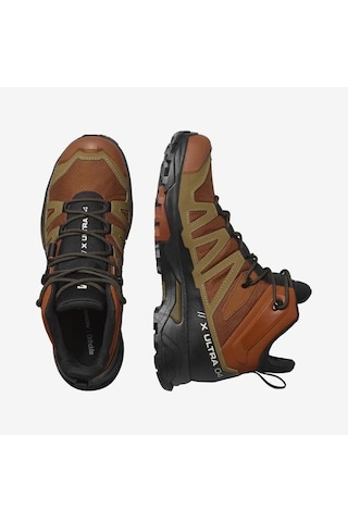 Salomon X Ultra 4 Mid Gtx Erkek Bot-28774-koyu Kahverengi