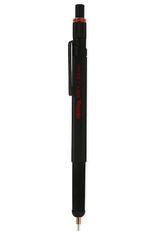 Rotring 800+Çift Fonksiyonlu Kalem Siyah 0,5 (1900181)