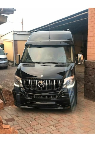Mercedes Sprinter W906 Gtr Ön Panjur Izgara Seti Krom-siyah 2014-