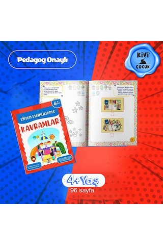 Kivi Çocuk Eğiten Etkinliklerle Kavramlar -ayşen Oy Ktp