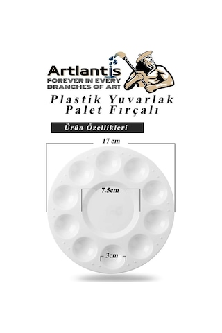 Guaj Boya 12 Renk Mydido 9 Ml Tüp 1 Paket 12 Li Guaj Boya Seti Ve Yuvarlak Resim Paleti Fırçalı 1 Paket 10 Hazneli Boya Paleti Sanatsal Boyalar İçin Palet Guaj Boya Karışık Çok Renkli