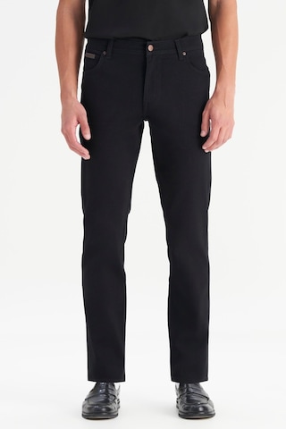 Wrangler Texas Slim Denim Pantolon Black Çok Renkli