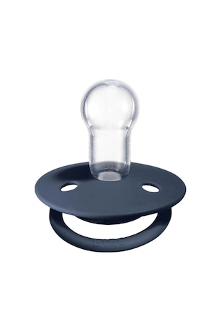 Bibs De Lux Silikon Emzik-Steel Blue-0-36 Ay
