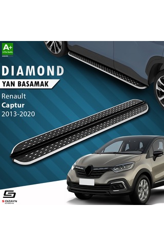 S-dizayn Renault Captur Diamond Krom Yan Basamak 173 Cm 2013-2020