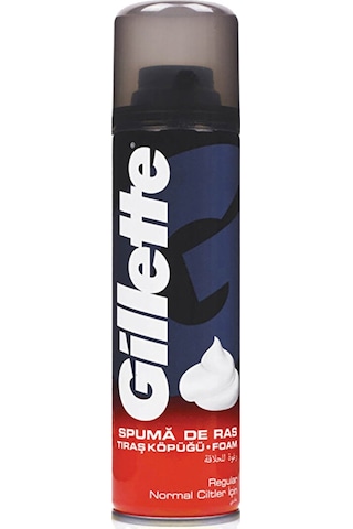 2 Adet Gillette Tıraş Köpüğü Normal 200 Ml