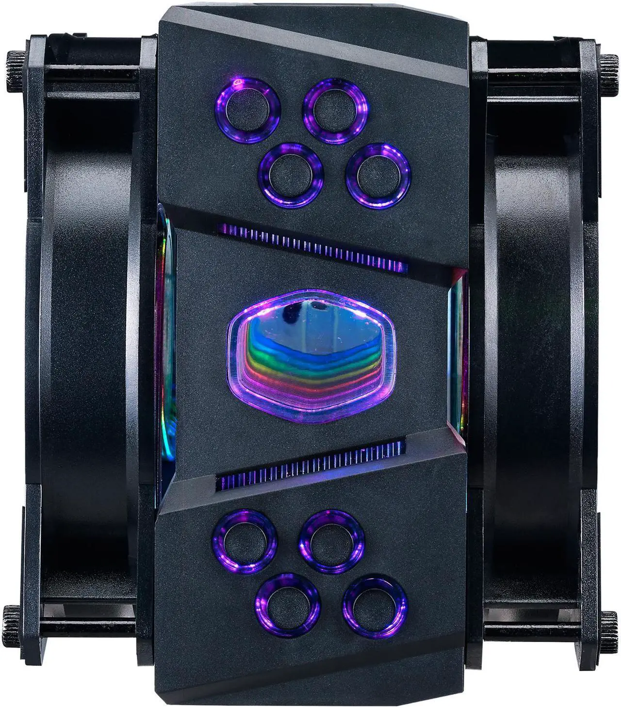 Cooler Master Masterair Ma410m Tuf Edition 2x120mm Rgb Led Fanlı İşlemci Soğutucusu İntel&am4 Mam-t4pn-218pc-r1 120*120*25mm