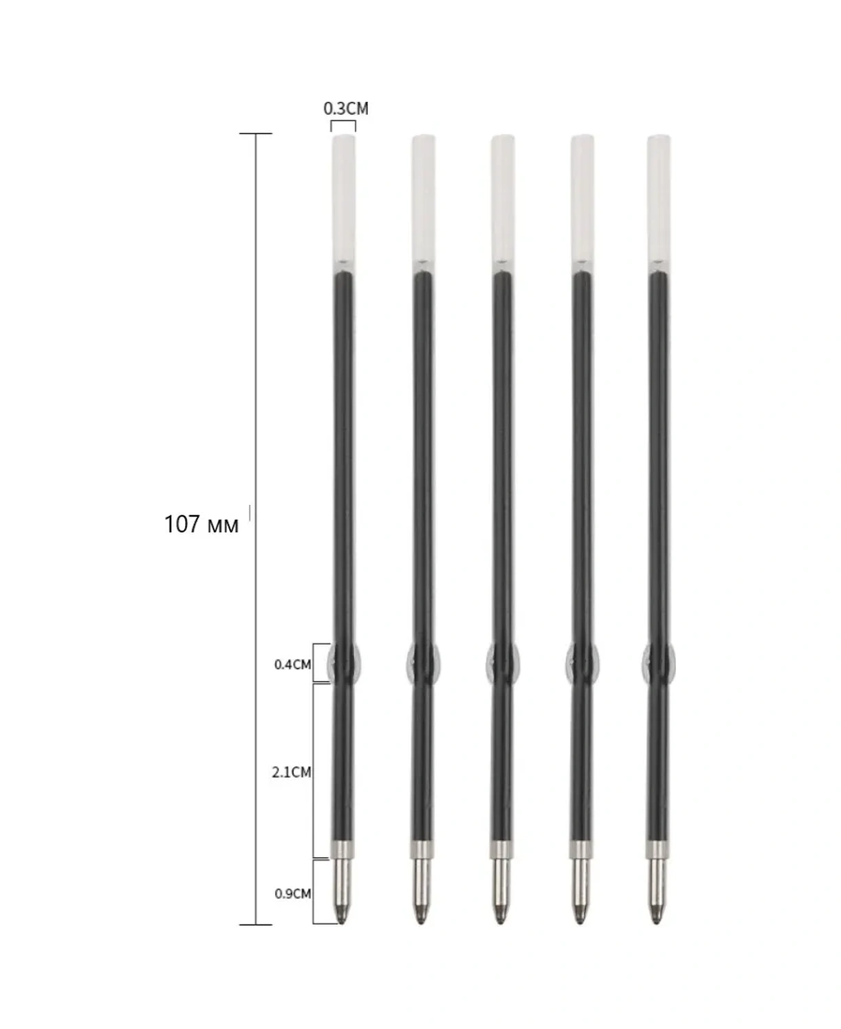 Ihana Yaylı Otomatik Kalem Kulaklı Çubuklar, 107 Mm, 5 Adet. 322969351