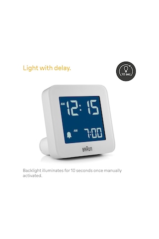 Braun Bc09 Dijital Seyahat Saati, Beyaz