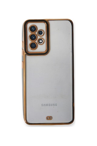 Samsung Galaxy A33 5g Kılıf Liva Lens Silikon - Siyah