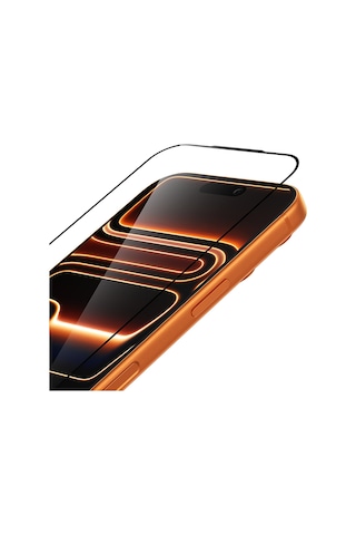 İphone 17 Pro Max Uyumlu Benks Glass Warrior 2.0 Ar-ezfita Ekran Koruyucu Uygulama Aparatlı Şeffaf