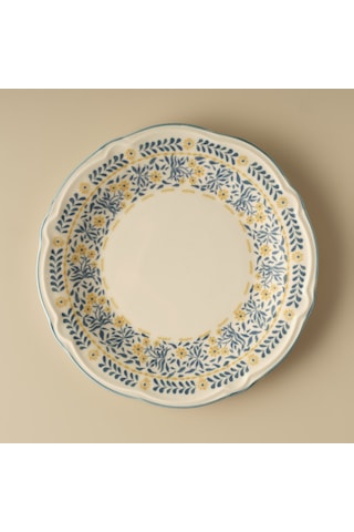 Bella Maison Liana Stoneware 26 Parça 6 Kişilik Kahvaltı Takımı Mavi