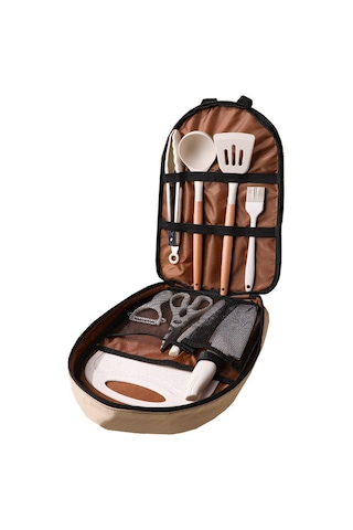 Açık Bıçak Seti Taşınabilir Mutfak Seramik Mutfak Bıçağı Meyve Bıçağı Kesici Kamp Pikniği Paslanmaz Çelik Mutfak Eşyaları On Set Çok Renkli