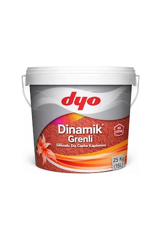 Dyo Dinamik Grenli Silikonlu Dış Cephe Kaplaması 25 Kg Diğer