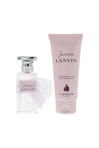 Lanvin Jeanne Edp 50 Ml + Body Lotion 100 Ml Kadın Parfüm Seti Çiçek - Meyve