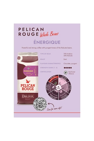 Pelıcan Rouge Energıque Çekirdek Kahve 1 Kg Çekirdek Kahve
