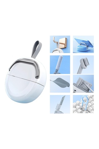 Homyl Elektronik Temizleyici Seti Klavye Fırçası Çok Beyaz