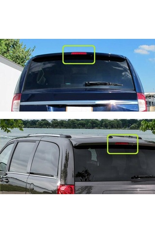 Leasetake Chrysler Town & Country Dodge Grand Caravan 2008-2019 İçin 3. Fren Lambası Yüksek Montajlı Durdurma Lambası 68083906ac