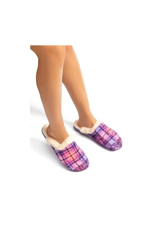 Twigy Alda-2 EE0056 Kadın Ev Terliği Mor 36/41 Mor