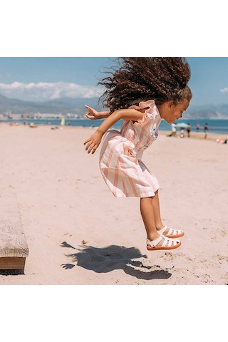 Igor S10291-079 NICO CARAMELO Ivory Çocuk Sandalet