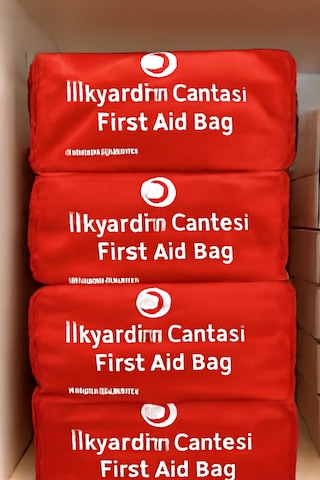 Kamyon İlk Yardım Çantası Tüvtürk Muayene Uyumlu Trafik Yönetmeliğine Uygun 50 Parça