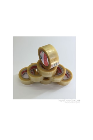 Astel Koli Bandı 45 X 100 Metre Şeffaf Koli Bant 6'Lı Paket (474875273)