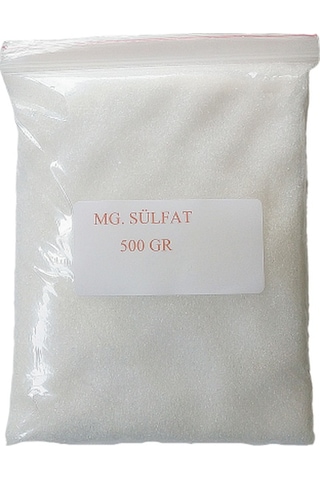 Magnezyum Sülfat 500 G - Epsom Tuzu - Ingiliz Tuzu