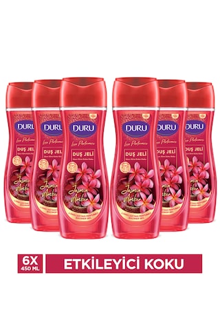 Duru Lux Perfumes Jasmin Amber Duş Jeli 6 x 450 ML